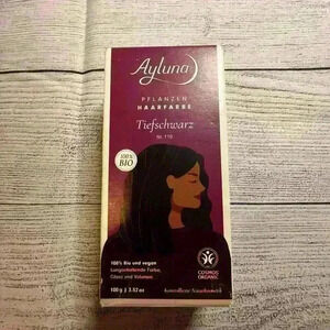 Ayluna Deep Black organic hair dye